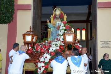 Procesión religiosa en El Ejido (Foto Francisco Javier Santana)